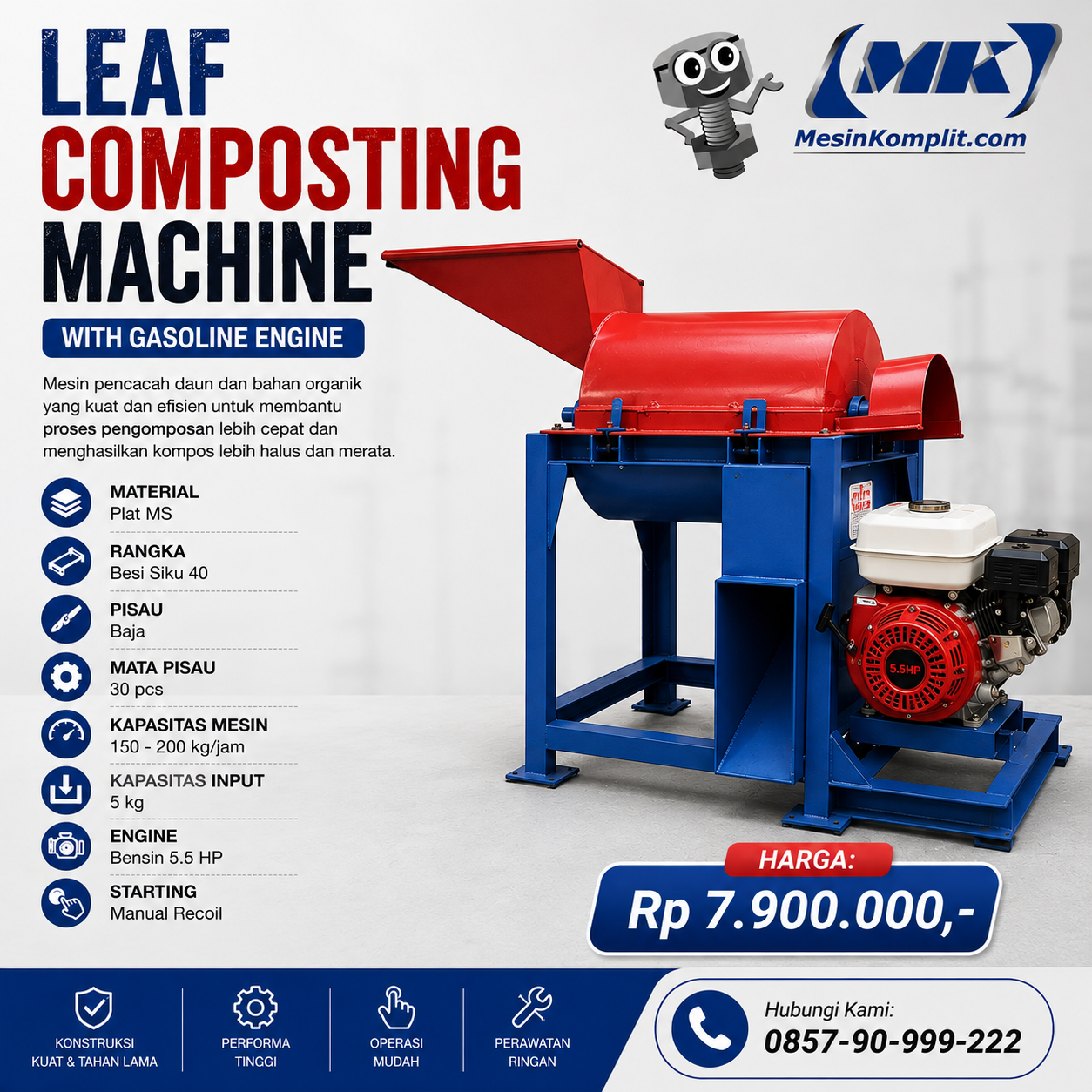 Mesin Pengolah Kompos (MS...